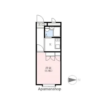 ベルピアドリーム安中【1階】の間取り