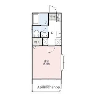 サンハイム【1階】の間取り