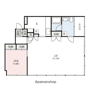 STYLE9【H号室】の間取り