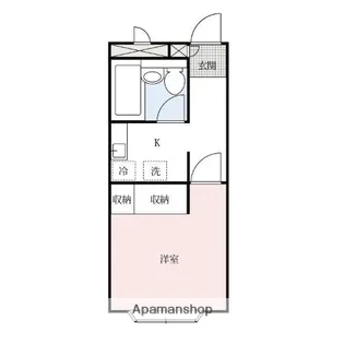 ドリームハウス高崎【1階】の間取り