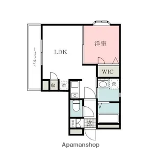 群馬県高崎市岩押町【マンション】の間取り