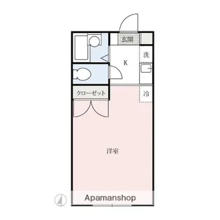 ペーシュA【1階】の間取り