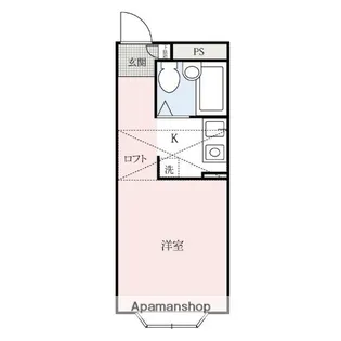 JOYハイツ安中A【2階】の間取り