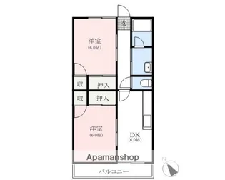 ロビンソンハイツ【1階】の間取り
