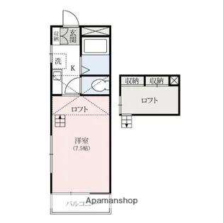 トマトハウス【1階】の間取り