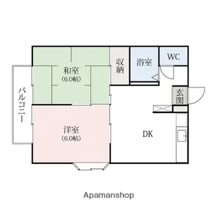 エステートピア21【2階】の間取り
