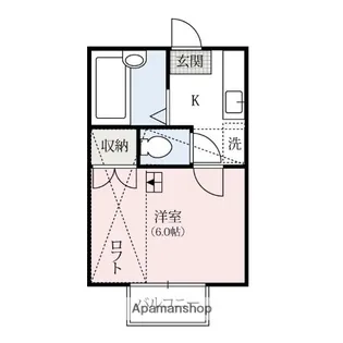 レオパレス高崎第10【2階】の間取り