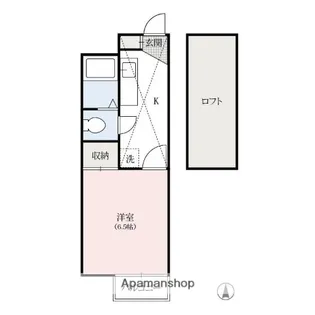 KLEIN HAUS【1階】の間取り