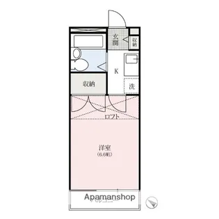 ミドリハイツ【2階】の間取り