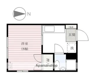 永山ハイツ【1階】の間取り