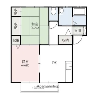 三光レジデンス【1階】の間取り