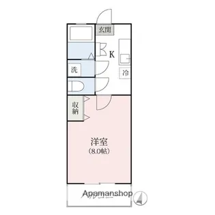 アンジュ【1階】の間取り