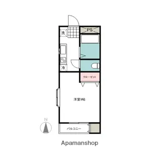 TYハウス玉村Ⅱ【2階】の間取り