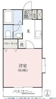 ヴィラK・Y Ⅰ【1階】の間取り