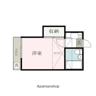 ルミエール【1階】の間取り