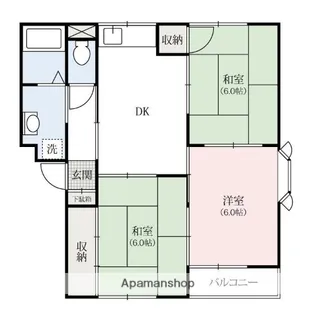 マイライフ小八木【2階】の間取り