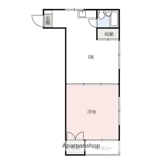 アーバンフラット【2階】の間取り