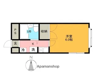 アリス高崎第一【2階】の間取り