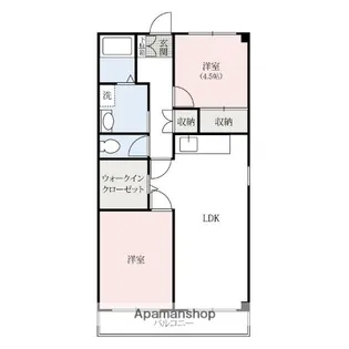 リエス上和田【3階】の間取り