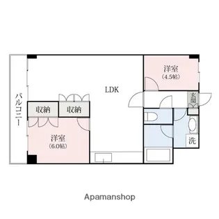 エルグランドレジデンス【2階】の間取り