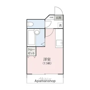 アプリコットガーデン上並榎【3階】の間取り