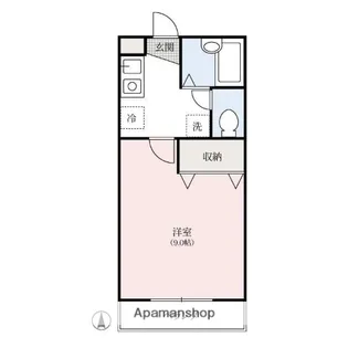 フラン・ダースA棟【1階】の間取り