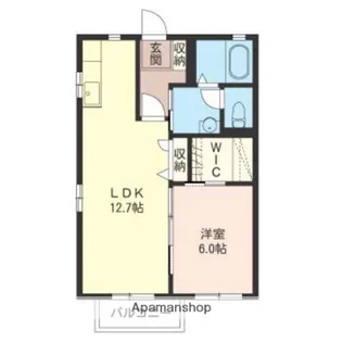 シャルマン【1階】の間取り
