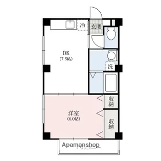 すまいる倉賀野Ⅱ【202号室】の間取り