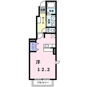 サンセールメゾン【1階】の間取り