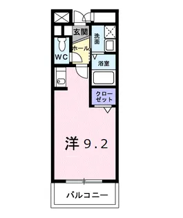 パレ・アラモード【2階】の間取り