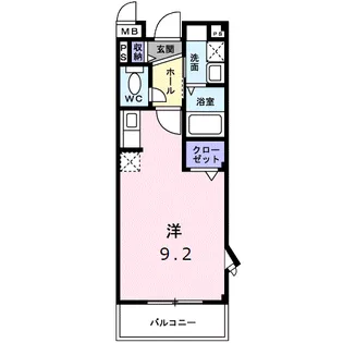 ナカイパレス PARTⅡ【2階】の間取り