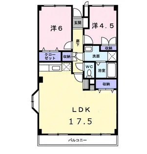 ルミエール【2階】の間取り