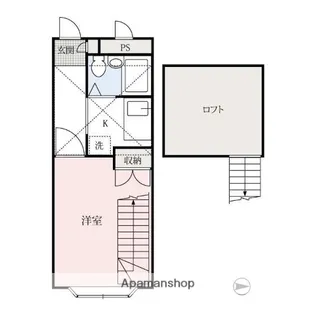 リジェール鼻高ABC【2階】の間取り