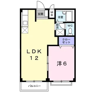 さくらハイツ【1階】の間取り