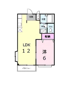 プラネット Ⅰ【2階】の間取り