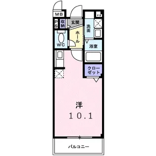 シンフォニア【1階】の間取り