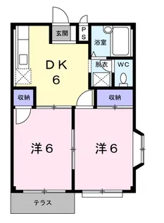 イーストタウン【1階】の間取り