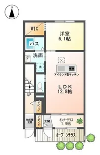 グランディオ【1階】の間取り