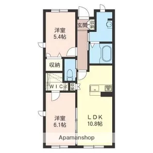 エピック【1階】の間取り
