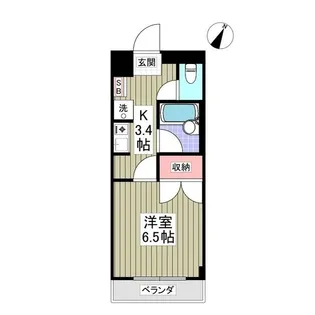 ラルーチェ【2階】の間取り
