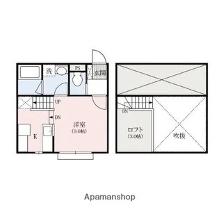 カーサチェレステ【1階】の間取り