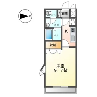 レガリーニ【2階】の間取り