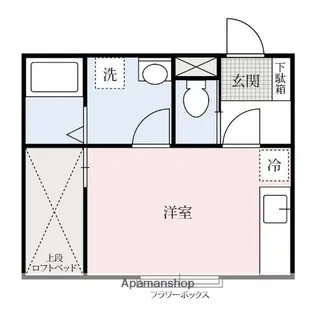 キャメル貝沢町【1階】の間取り
