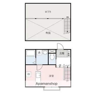 キャメル貝沢町【2階】の間取り