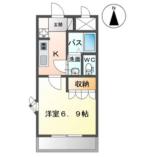 ベル・グラース【2階】の間取り