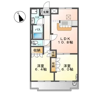 スプリーム アイ【1階】の間取り