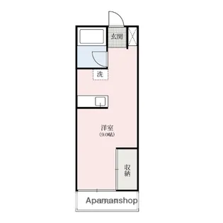 ヒルズ山名【1階】の間取り