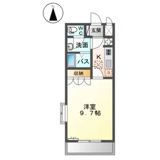 I’Sベルポート【1階】の間取り