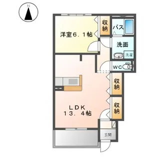 プラケーレ【1階】の間取り