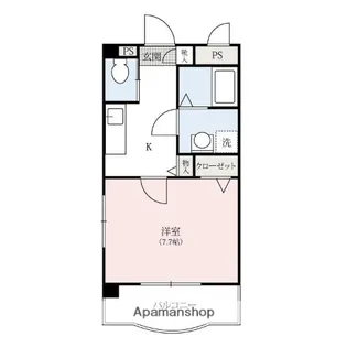 ドリームハイツ【1階】の間取り